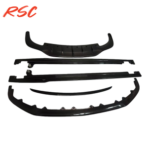 Parti Carrozzeria in Fibra di Carbonio: Labbro Anteriore, Diffusore Posteriore, Minigonne Laterali, Spoiler per Bentley Continental <span class=keywords><strong>GT</strong></span> W12 <span class=keywords><strong>2018</strong></span>+ - Product Image 1