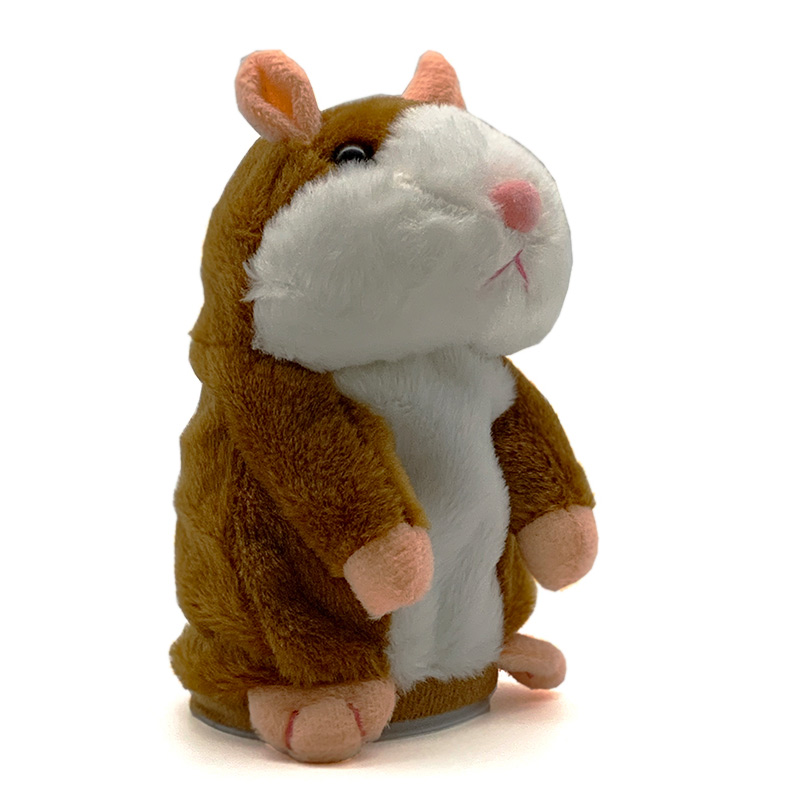 Запись для раннего обучения, говорящий хомяк, мышь, плюшевая интерактивная игрушка, повторяйте, что вы говорите, Mimicry Pet или что вы говорите