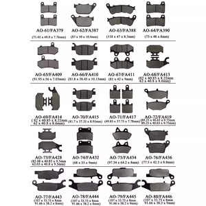 Plaquettes de frein à disque de moto robustes CNSNR pour Ktm Duke 125 200 390 pour Pastillas De Freno Cb-500 Cbr250 - Product Image 3