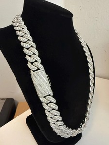 Chaîne cubaine élégante plaquée argent de luxe, très demandée, avec finition durable, pour un usage quotidien, disponible unisexe, meilleur prix - Product Image 3