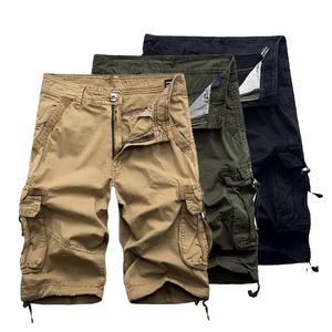 High Quality Summer Six Pockets 100% Cotton Men Half Short Pants For Fabric