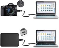 Câble USB 2.0 Type A vers Mini USB PVC 5 broches pour lecteur MP3, caméra embarquée et chargement de données