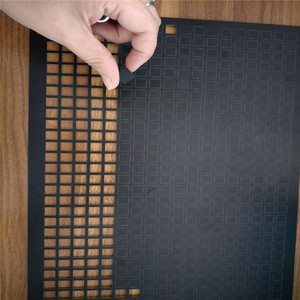 ปะเก็นโลหะอลูมิเนียมอัลลอยด์ 10x10x0.6 มม. รูปสี่เหลี่ยมผืนผ้า อโนไดซ์อเนกประสงค์ - Product Image 2