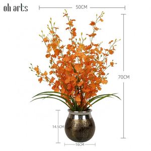 Orquídeas Mariposa de Seda Artificial, Flores Decorativas para Interiores y Exteriores, Decoración para Bodas y Hogar - Product Image 2