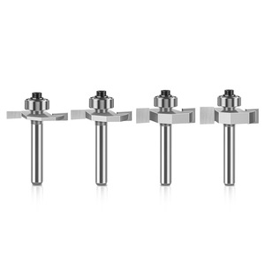 Fraise <span class=keywords><strong>à</strong></span> bois en T pour fraisage et chanfreinage d'angle, deux-en-un, avec poignée, 2 dents, tranchant de coupe de 10 mm - Product Image 3