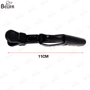 Accessoires d'outils de <span class=keywords><strong>coiffure</strong></span> de salon de <span class=keywords><strong>coiffure</strong></span> en gros pinces à griffes en plastique de haute qualité 6 pcs <span class=keywords><strong>pince</strong></span> crocodile pour cheveux - Product Image 2