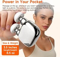 Eveekon 2026 Neue Tragbare Taschen-Mini-Massagepistole, Mini-Faszienmassagegerät mit Amplitudeneinstellung zur Schmerzlinderung