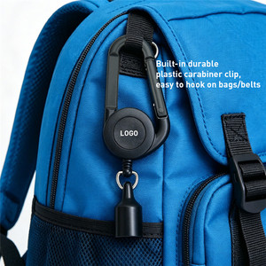 <b>Custom</b> Logo Round Plastic Retractable <b>Lighter</b> Holder Anti Lost <b>Lighter</b> Holder Portable Smoking Accessories for Smoke Shop - Product Image 5
