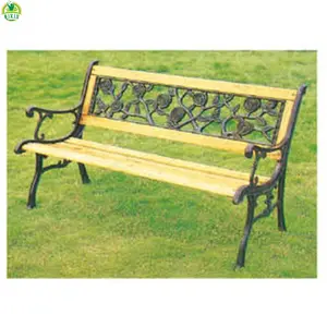 耐用便宜花园长凳批发古董铸铁花园长凳铁艺花园长凳