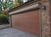 Vente directe d'usine, porte de garage en aluminium de luxe industrielle, de haute qualité, durable et robuste