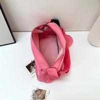Sac à main grande capacité pour femme, nouveau style coréen, sac à bandoulière tendance en tissu Oxford, logo personnalisé disponible