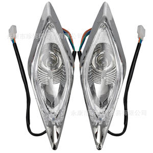 <b>Dinosaur</b> Headlights Waveform Halogen Bulbs For Big <b>Dinosaur</b> Big Bull ATV Off Road <b>Lighting</b> Dual Headlight Set - Product Image 1