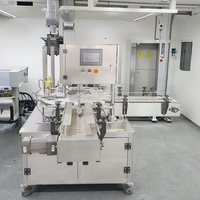 Machine de remplissage, de scellage et d'étiquetage automatique à grande vitesse pour bouteilles et canettes, ligne de production tout-en-un pour les boissons et les aliments