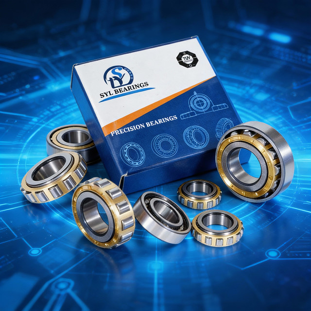 SYL Brand Premium Cylindrical Roller Bearing Nu203ecp Nu218 Nu216 Nu210 Nu319 Nu315 Nu314 Nu2332 for Industrial Equipment