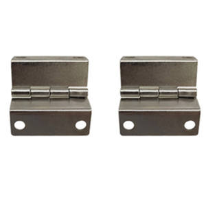 Charnières de meubles Miniature, 30 pièces, accessoire en acier inoxydable <span class=keywords><strong>Micro</strong></span> pliable, charnière en bois pour cuisine, chambre à coucher - Product Image 3