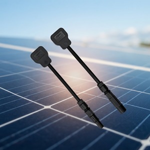 NSPV <b>Waterproof</b> Connector Cable Assembly OEM ODM Male Female PV Mini Solar Junction <b>Box</b> - Product Image 4