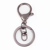 Boucle de homard trois pièces fermoirs de homard en laiton porte-clés avec boucle bricolage matériel de suspension de voiture perlé à la main