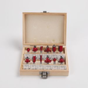 Vendita calda compatto TIPTOP 12 pezzi <span class=keywords><strong>fresa</strong></span> <span class=keywords><strong>portatile</strong></span> taglierina per la lavorazione del legno 6.35mm gambo Router Set di punte da trapano - Product Image 2