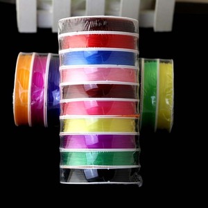 Colored Elastic Cord Mixed Color 10 Rolls Plastic Resin Jewelry Making Accessory <b>Bracelet</b> <b>Stringing</b> Material - Product Image 3