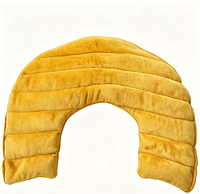 Coussin chauffant lesté en coton pour micro-ondes, aromathérapie, thérapeutique, pour le cou et les épaules