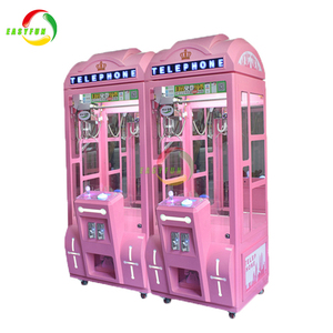 Nouvelle machine à attraper les peluches rose adorable avec griffe téléphonique - Product Image 2