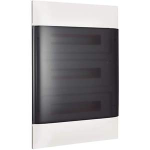 Bticino Habita Line - Cuadro de Distribución de Pared de 3 Módulos con Puerta Ahumada, 3x18 DIN, Fácil Instalación - Product Image 1