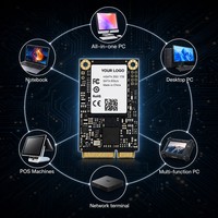 Nouveau SSD MSATA SATA III 256 Go 6 Gb/s TLC interne, vitesse de lecture/écriture de 401-500 Mo/s pour ordinateur portable et ordinateur de bureau