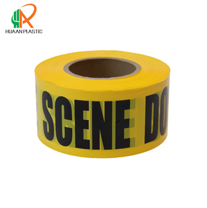 Huaan Ruban d'avertissement de danger rouge résistant aux intempéries Barrière en PE résistant à la pelure Saboteur ISO Standard 100m-1000m Prêt à l'emploi - Product Image 3