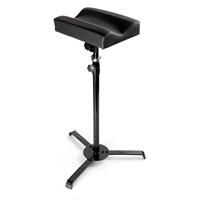 Repose-bras et repose-jambes de tatouage noir en fer et acier robuste, triangulaire Solong, vente en gros