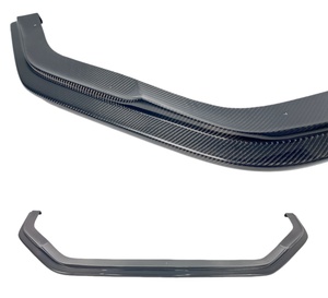 Lèvre de pare-chocs avant en fibre de carbone de haute qualité, style plat, pour Honda Civic Gen11 FL5 Type R <span class=keywords><strong>2022</strong></span> - Product Image 3
