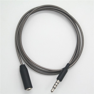 Cable de extensión de audio de 3.5mm macho a hembra, trenzado con TPE, para dispositivos digitales - Product Image 2