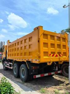 Nuevo camión volquete F3000 6*4 con volante a la izquierda con cabina plana mediana y larga Diesel Weichai gran descuento Venta caliente usado - Product Image 4