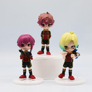 6 uds conjunto de minifiguras japonesas de PVC 9CM bloqueo azul <span class=keywords><strong>Bachira</strong></span> <span class=keywords><strong>Meguru</strong></span> Isagi Yoichi Figura muñeca de juguete PVC figura de Anime estatua figurita - Product Image 1