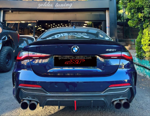 บอดี้คิท2020 + ปีกสปอยเลอร์ท้ายรถคาร์บอนไฟเบอร์สไตล์ G22สำหรับ BMW 4 Series G22คูเป้ M4 G82รถ - Product Image 6