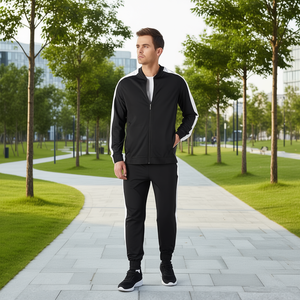 ชุดวอร์ม TMS-RG-t39 สำหรับผู้ใหญ่ แบบ unisex คอวี แขนยาว น้ำหนักเบา ผลิตจากโพลีเอสเตอร์ผสมฝ้าย กันน้ำ แห้งเร็ว แบบกลับด้านได้ - Product Image 2