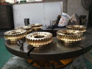 Turbina de mecanizado Cnc, rueda Turbo, rueda de turbina helicoidal, eje de engranaje y piñón oscilante, eje de tornillo helicoidal - Product Image 3
