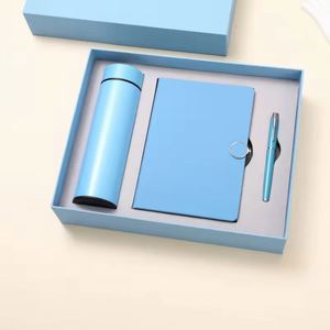 Coffret Cadeau d'Entreprise : Mug Intelligent, Bouteille, Journal en Cuir Premium, Design Élégant, Personnalisation de Marque, Utilité Raffinée pour Dirigeants et Événements - Product Image 1