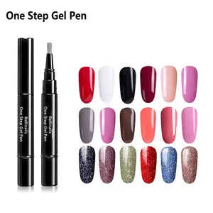 2024 new edition salon perfect one step 3 in 1 uv gel nail polish pen