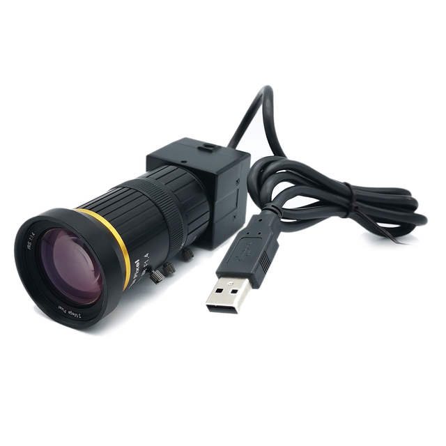 Global Shutter High Speed 60fps 720P 1MP Webcam UVC Plug Play Black /White Monochrome Sensor USB Camera Module for Barcode Scan