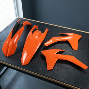 Kit di plastica 127 arancione per KTM EXC 250 2012-2013 accessori moto - Product Image 3