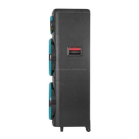 CSN-L7 Prix de gros direct usine Enceinte de fête double 12 pouces 100W avec anneau lumineux RGB TWS Prise en charge OEM ODM USB TF AUX