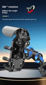Trotinettes et motos ABS flexibles à hauteur réglable avec amortisseurs et supports de téléphone portable pour la navigation - Product Image 6