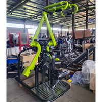 Nouveau modèle 2026 Iso-Lateral Big Scissors Lat Pulldown Machine – Machine d'entraînement sécurisée pour dos, poitrine et jambes avec plaques de poids