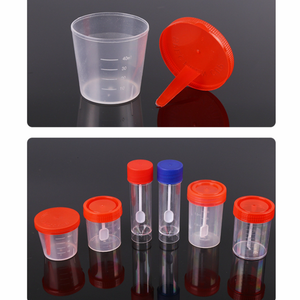 Tasse d'échantillonnage jetable avec conteneur de détection de selles graduées Tube à essai couvercle à vis appareil médical échantillon tasse d'échantillon - Product Image 5