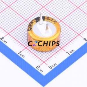ตัวเก็บประจุ CB5R5104CF-ZJ ซูเปอร์คาปาซิเตอร์ผ่านรู (THT) 0.1F -20% ~ + 80% 5.5V 3uA @ 72hrs - Product Image 2