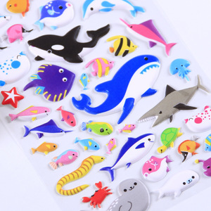 Waterproof Self Adhesive Logo Customized Logo Puffy Die Cut <strong>Stickers</strong> Eco <strong>Party</strong> <strong>Bag</strong> Fillers Gifts for Kids Comics <strong>Stickers</strong> - Product Image 4
