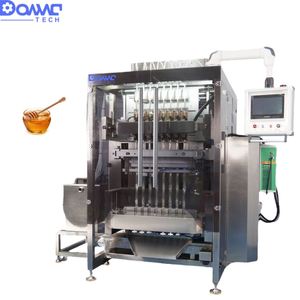 เครื่องบรรจุซองซอสแบบอัตโนมัติเต็มรูปแบบ ใช้งานง่าย สำหรับซอสมะเขือเทศ เนยถั่ว มัสตาร์ด ซอสพริกหวาน และของเหลวอื่นๆ - Product Image 5