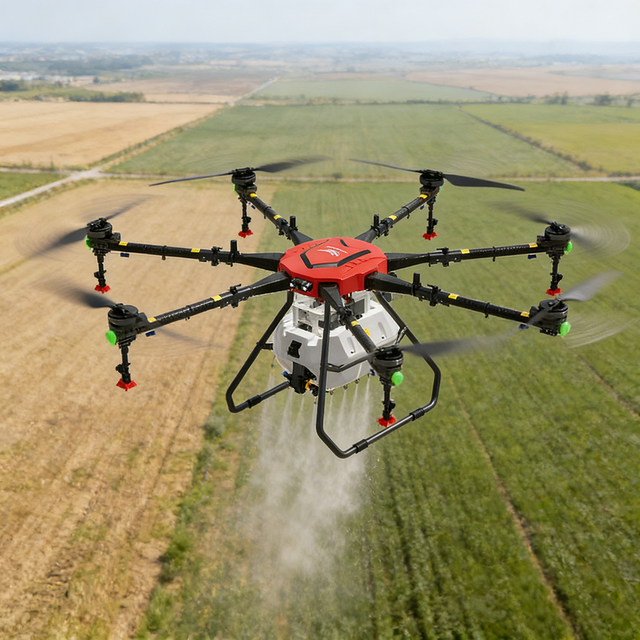 Precision Agriculture High Efficiency Agricultural Spraying Drone CE FCC Certified Drone Agriculture 32L