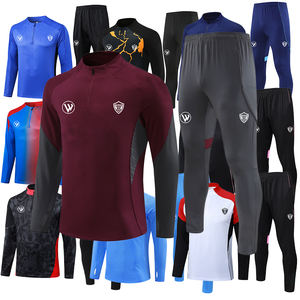 Chándal de Fútbol de Alta Calidad para Hombre, Uniforme de Entrenamiento con Media Cremallera, Chándal de Fútbol al por Mayor - Product Image 6