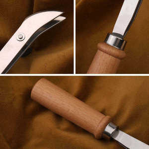 Rifinitore <span class=keywords><strong>per</strong></span> bordi in pelle fatto a mano con larghezza regolabile in acciaio inossidabile - Product Image 4